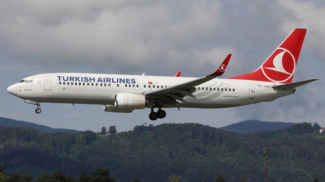 TC-JVI:Boeing 737-800:Turkish Airlines